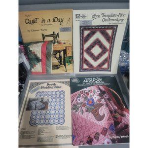 Three Quilt Books & One Quilt Pattern